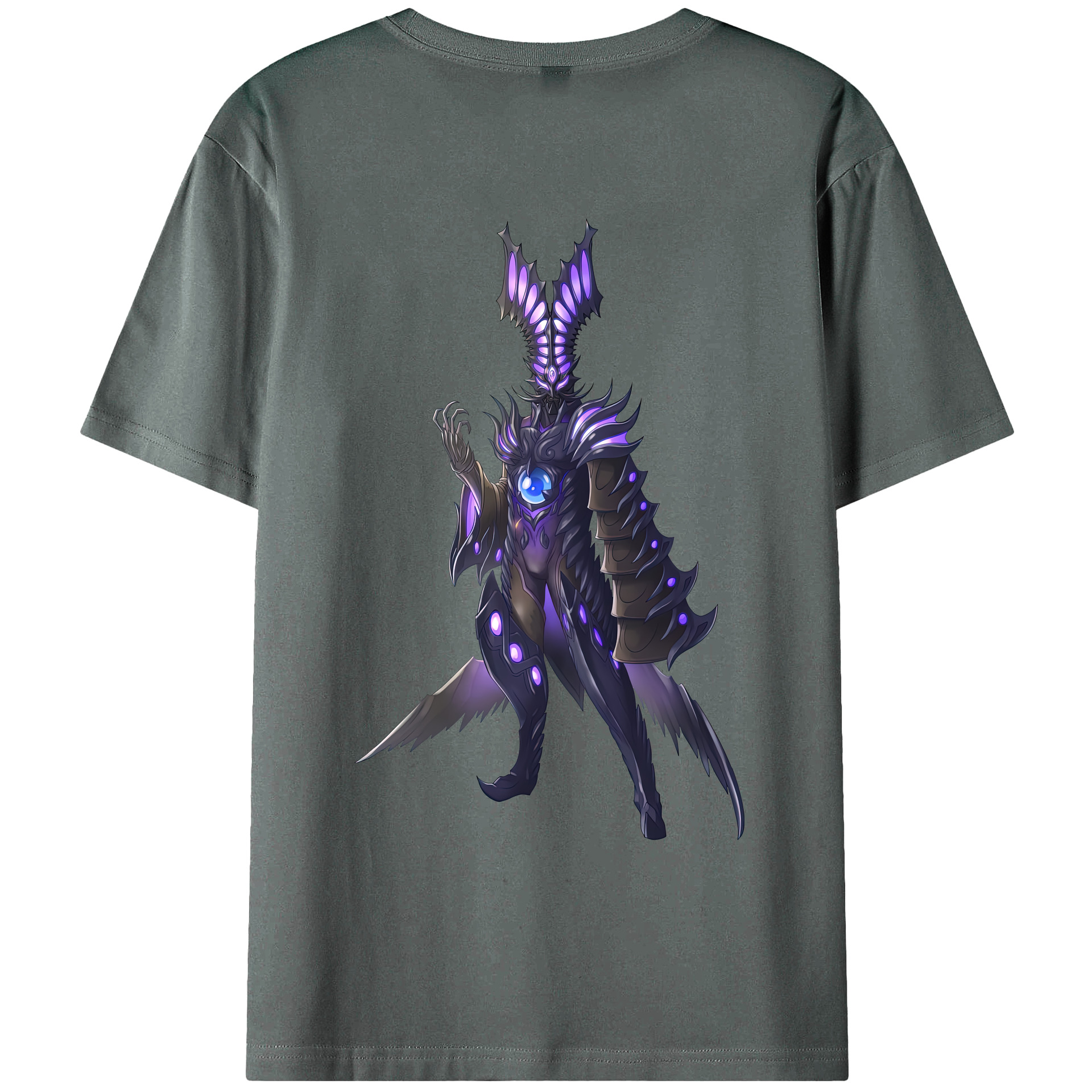 （画像用） ウルトラマン Ultraman 綿100％ メンズ半袖Tシャツ（バックプリント） 通気性